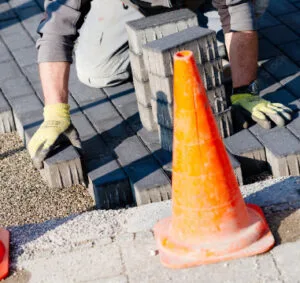 Maytrans - układanie kostki brukowej Żywiec (2)